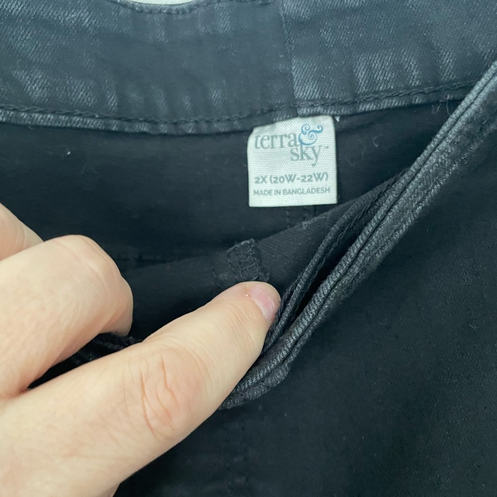 Preloved black Jean shorts